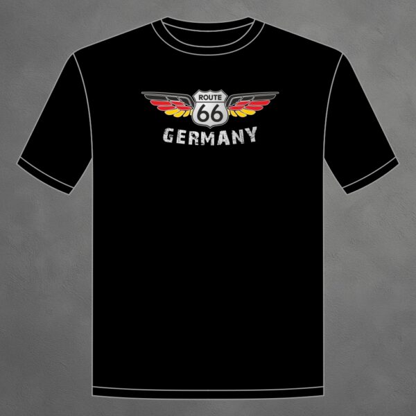5300_Club-Shirt_He_vorne "Route 66 Germany" Club-T-Shirt Herren