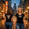 "Route 66 Germany" Club-T-Shirt Damen