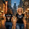 T-Shirt Damen "100 YEARS ROUTE" 66 (big Print)
