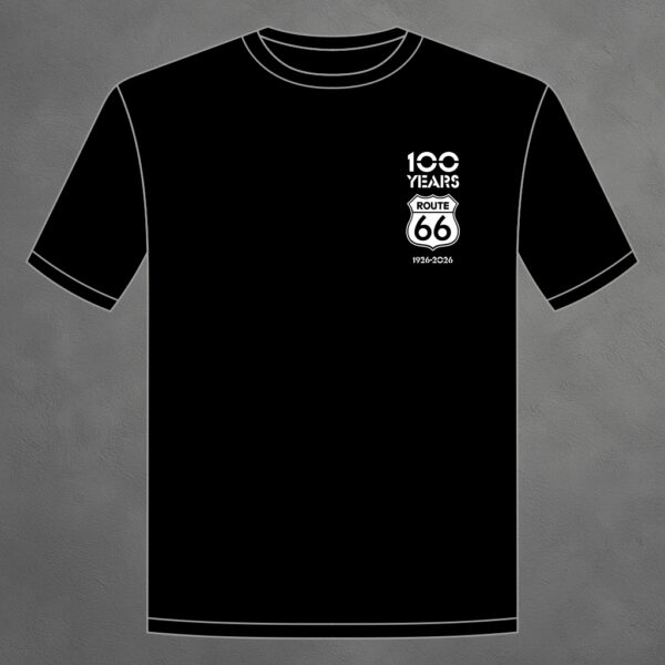 8504_100Jahre_He_schw_vorne Jubiläums-T-Shirt Herren "100 YEARS" (small Print)