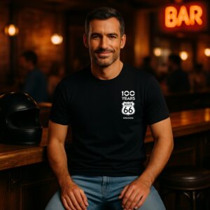 8504_100Jahre_Herren_vorne Jubiläums-T-Shirt Herren "100 YEARS" (small Print)