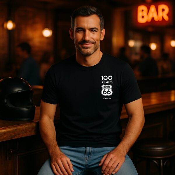 8504_100Jahre_Herren_vorne Jubiläums-T-Shirt Herren "100 YEARS" (small Print)