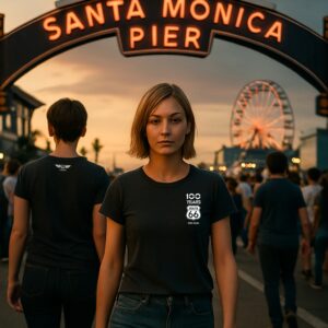 8505_100Jahre_Damen Jubiläums-T-Shirt Damen "100 YEARS" (small Print)