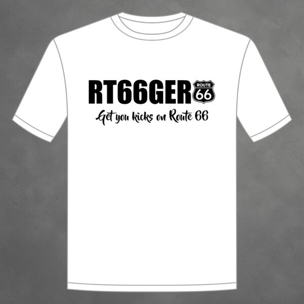 8510_RT66GER_T-Shirt_He_wss_vorne "RT66GER" T-Shirt Herren