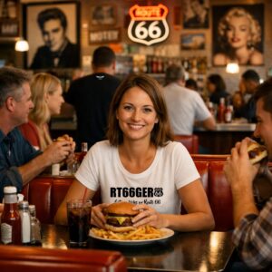 8511_RT66GER_T-Shirt "RT66GER" T-Shirt Damen