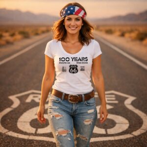 8515_100Jahre_Medium_Damen "100 Jahre" T-Shirt Damen