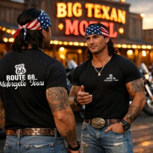 "Motorcycle Tours" T-Shirt Herren