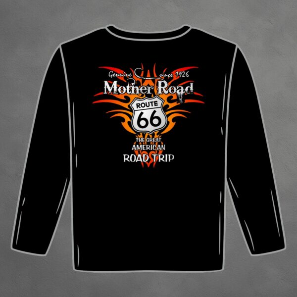 8603_Club_Longsleeve_hinten "Route 66 Germany" Club-Longsleeve