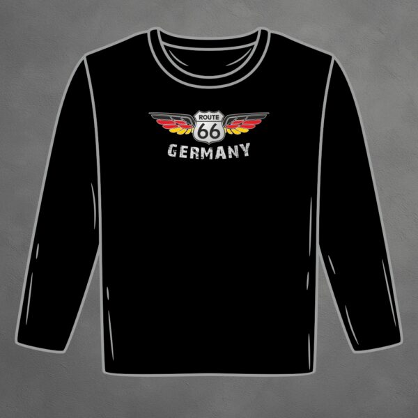 8603_Club_Longsleeve_vorne "Route 66 Germany" Club-Longsleeve