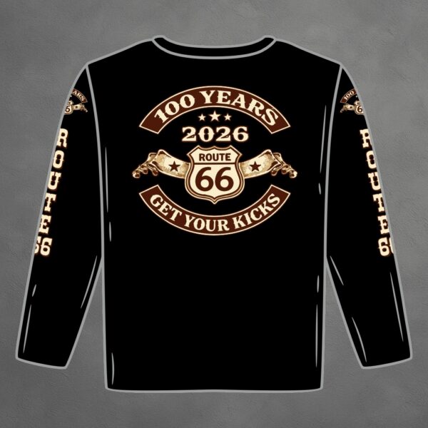 Longsleeve "100 Years" (round Print)