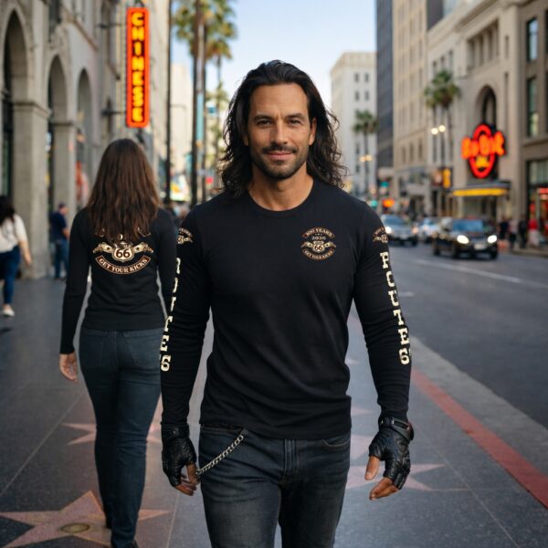 Longsleeve "100 Years" (round Print)