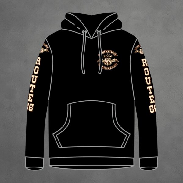 Hoodie "100 Years" (round Print)